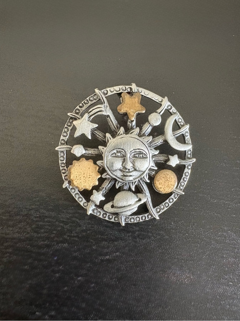 Vintage Celestial JJ Pin - Picture 1 of 7
